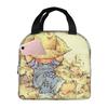 Cartoon S-Sarahs K-Kays Kawaii Girl  Insulated Lunch Bag for Women Portable  Thermal Cooler Lunch Box School