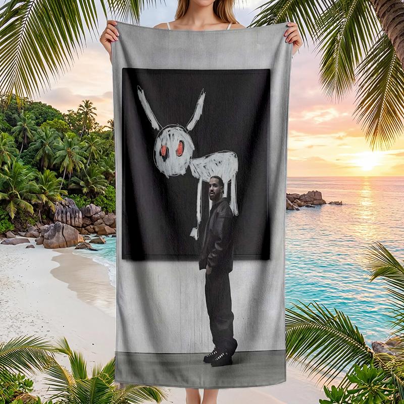 Drake Fashion Beach Towel: Ideal for Summer Adventures Soft, absorbent and quick drying suitable for swimming and bathing