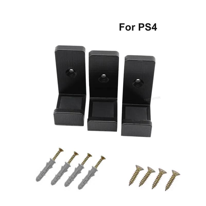 PS4 Konsol İçin Duvara Monte Tutucu PlayStation 4 İçin Braket Depolama Standı Ana Makine Rafı Kanca Tabanı PS4 Pro/Slim Aksesuarları