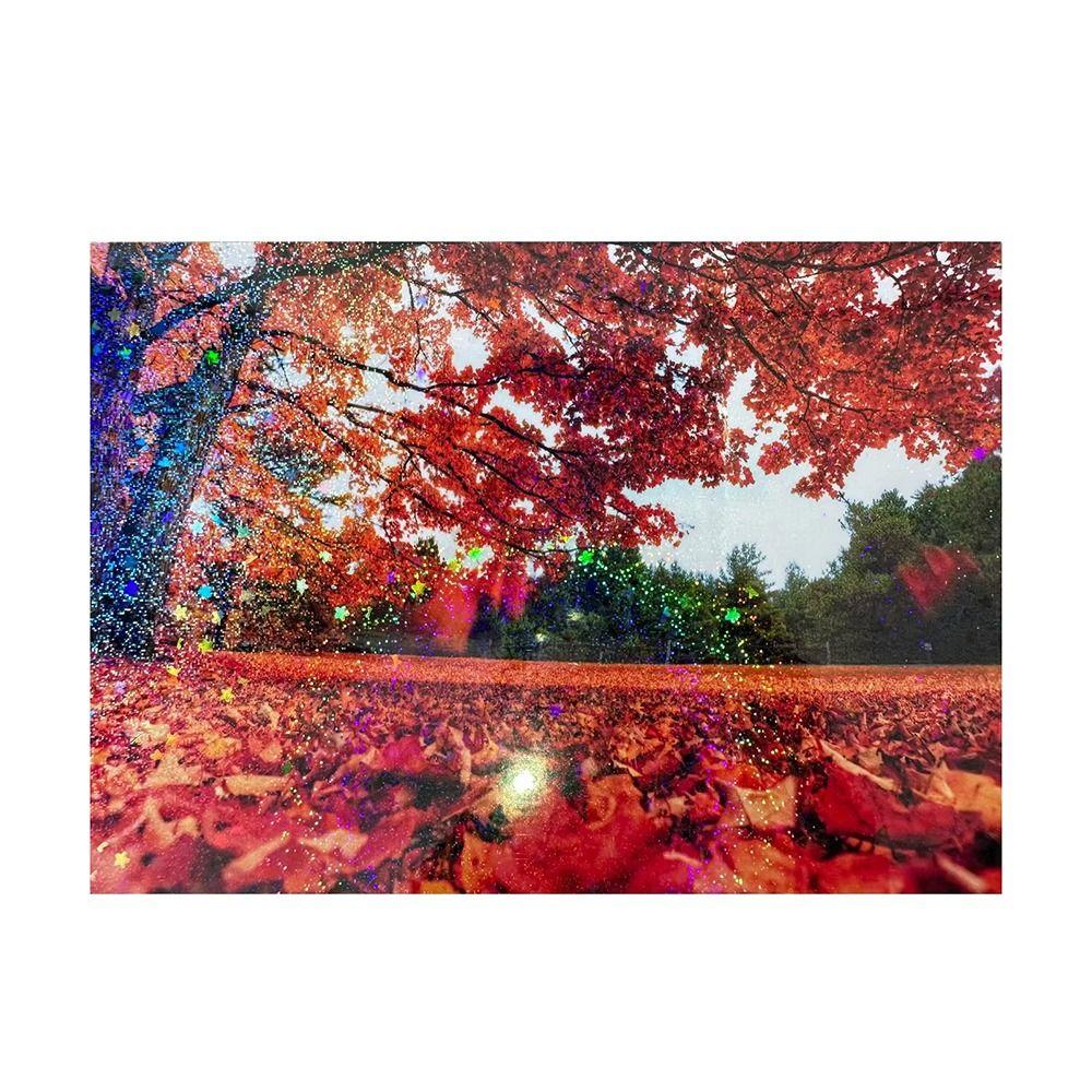 50Pcs Self Adhesive Cold Lamination Film Overlay Film For Cricut Stickers Trading Cards Photos