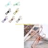 F26C 20 Pcs Multipurpose Clothespins Steel Wire Clips Drying Pegs Clamps for Clothes/Snack Bags/Outdoor/Kitchen/Office