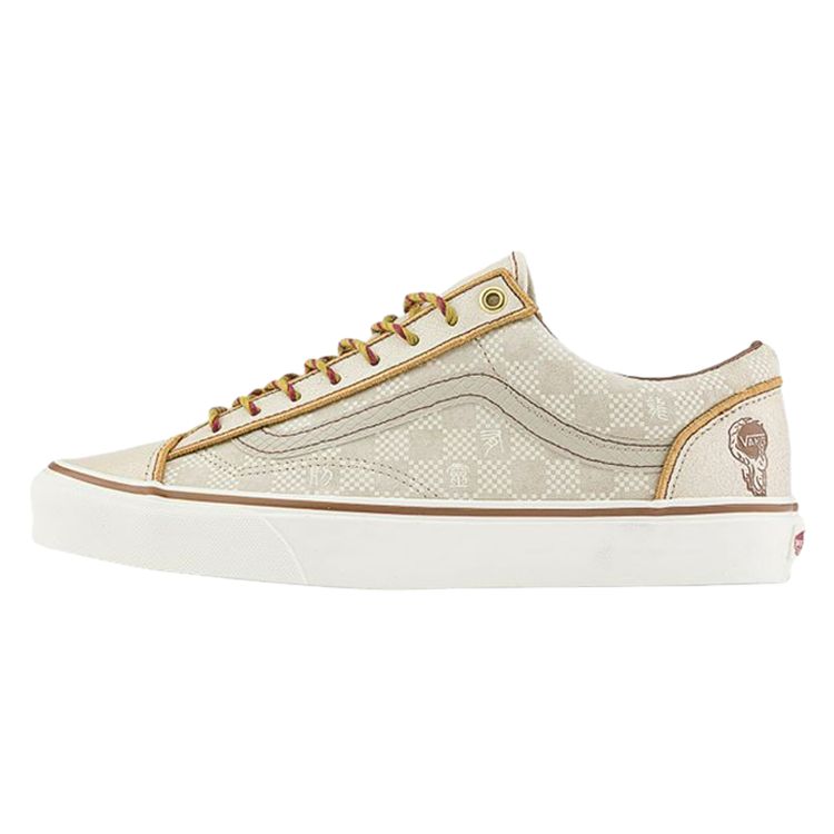 Vans Unisex Style 36 Knu Mid Beige Brown VN0A54F6D3M 35