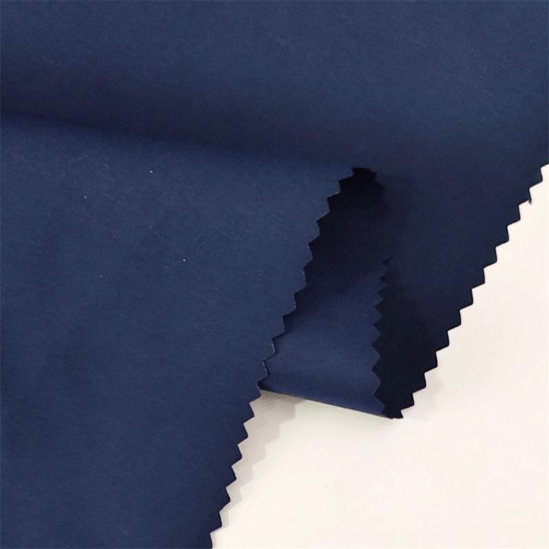Solid-color Polyester Matte Plain Weave Fabric DIY Windbreaker Jacket Style Overcomes Cotton-padded Dress Shirt Jacket Fabric