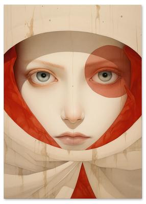Poster Portrait Modern Painting
