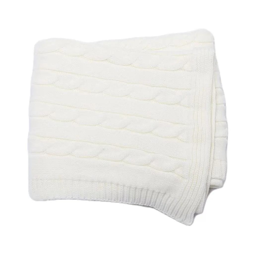Personality Hu Baby Knitted Fried Dough Twists Blanket Wrap Newborn Swaddling Blanket Spring Summer Baby Blanket Cart Blanket