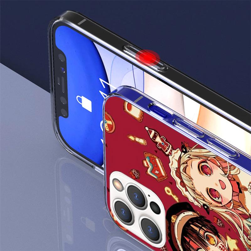 Toilet bound Hanako Kun Anime Cover Phone Case For iPhone 16 17 Air 15 14 Pro Max 16E Phone Case 13 Mini 12 11 7 SE 8 Print Patt