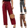 Damen-Sport- und Fitness-Lauf-Freizeithose mit lockerem Bein und weitem Bein