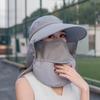 COKK Summer Hats For Women Sun Hat With Breathable Suncreen Outdoor Bicycling Beach Cap Visor Wide Brim Sunhat Female New