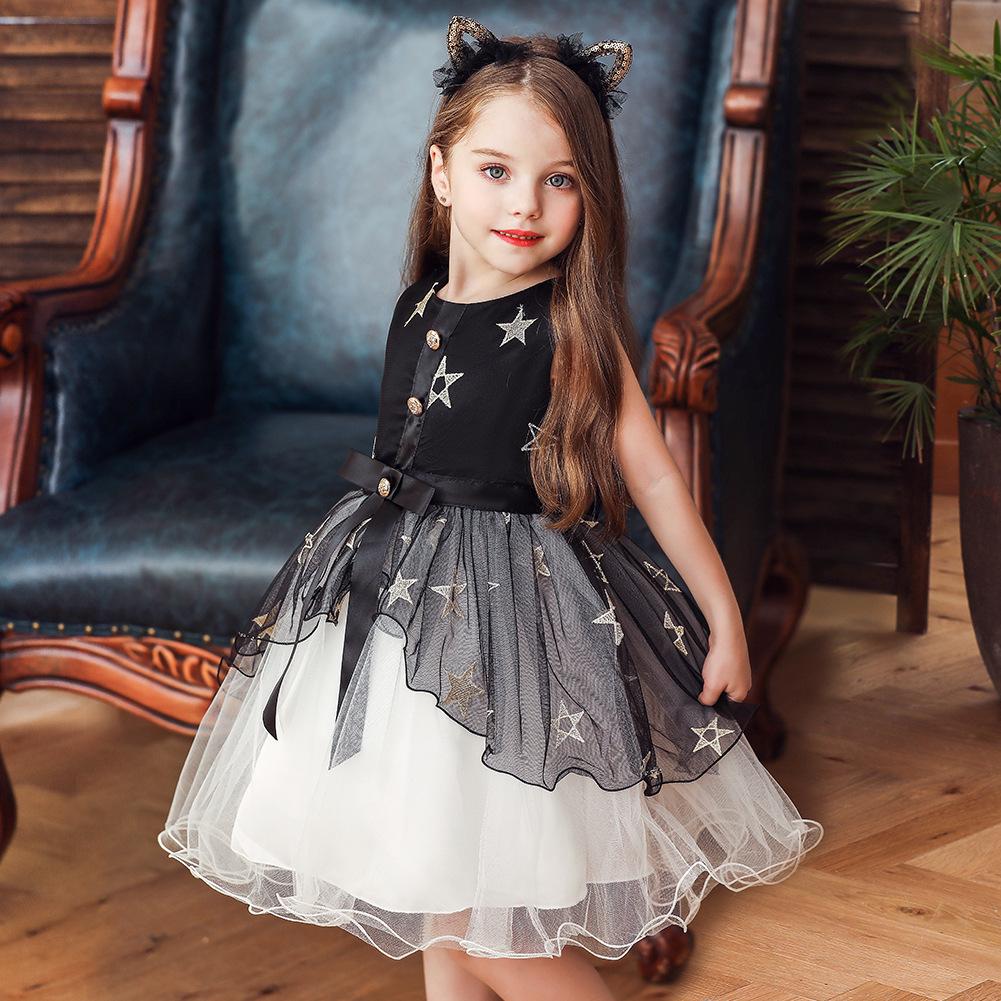 Dětské Dětské Princeznovské Šaty Sukně Dívčí Nepravidelná Síťovaná Tylová Tutu Červen 1 Dívčí Vystoupení