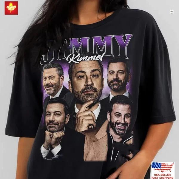 RARE! Jimmy Kimmel Vintage T-Shirt Retro Unisex Tee Gift for Men Women S