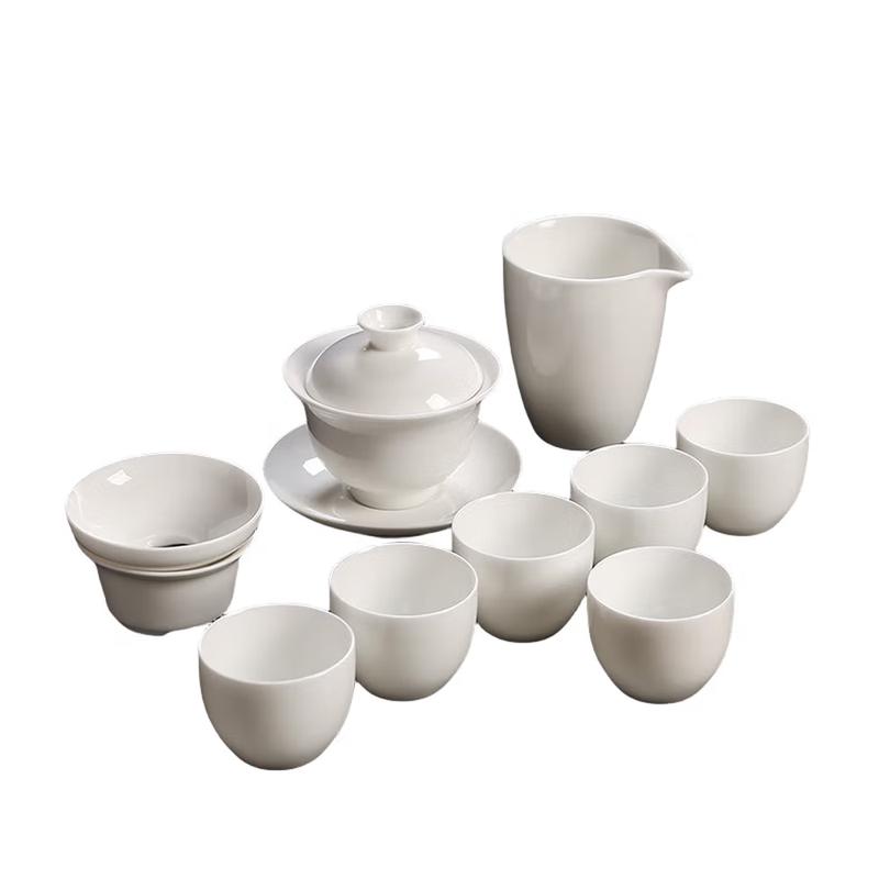 Yunyan Dehua White Porcelain Tea Set