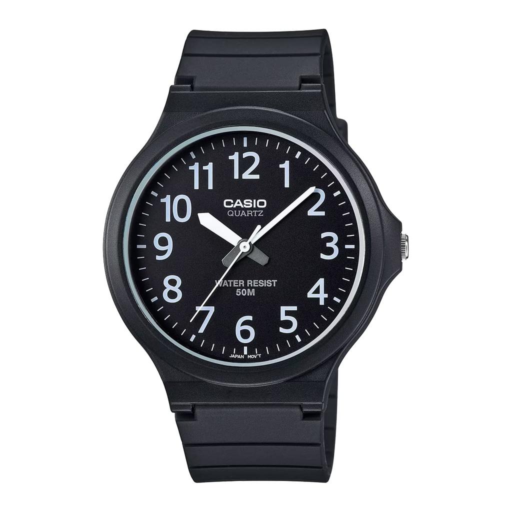 Casio STANDARD MW-240-1BV Men's Black Analog Quartz Watch
