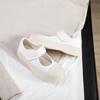 Zhao Ruth Mona Big Head Small Man Mary Jane Little White Shoes Women's Summer Height Increase Muffin Platform Canvas Shoes Single Shoes