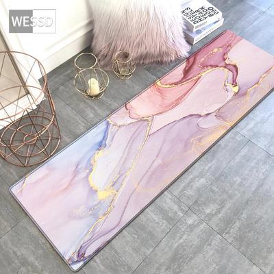 Abstrakter Aquarell-Rosa-Mädchen-Schlafzimmerteppich, Nachttischmatten für Schlafzimmer, Küche, Läufer, Teppich, Wohnzimmerteppich