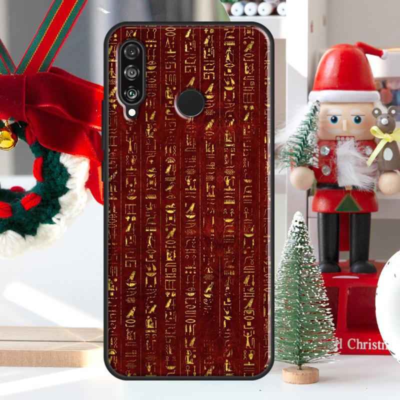Ägypten Pharao Wandmalerei Für Huawei Nova Y73 Y60 Y70 Y90 Y72 Y61 Y91 7i 8i 11i 12i 12s 9 10 SE P20 P30 P40 Lite Hülle