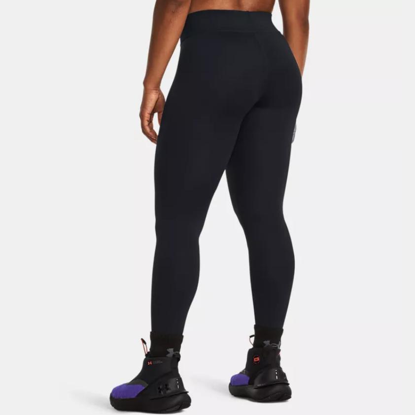 Under Armour Authentics Training Compression Fitness Pants Women Pants Black 1368700-001