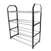 4-layer Metal Shoe Rack Easy Assembly Shoe Rack Space-saving