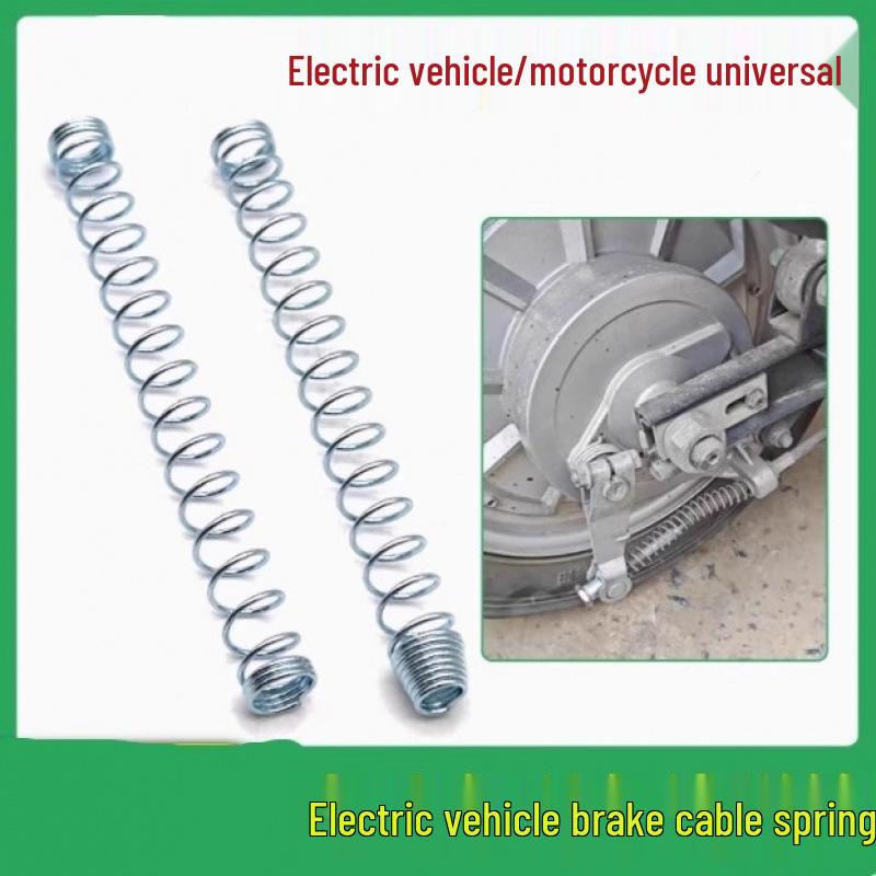 

Large Foot Brake Return Spring for Electric Vehicles and Motorcycles Flat Head Spring [1 piece] Color Random
