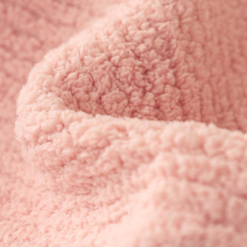 Lamb Plush Cartoon Sofa Cushion Winter Thickened Warm Cushion Non-Slip Universal Living Room Sofa Cover Armrest Backrest Towels