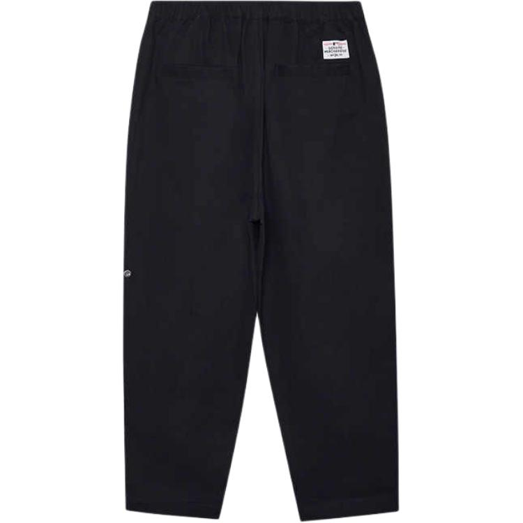 New Era FW24 MLB Los Angeles Dodgers Sports Woven Straight Leg Logo Versatile Trendy Casual Pants Men pants Black 14385024