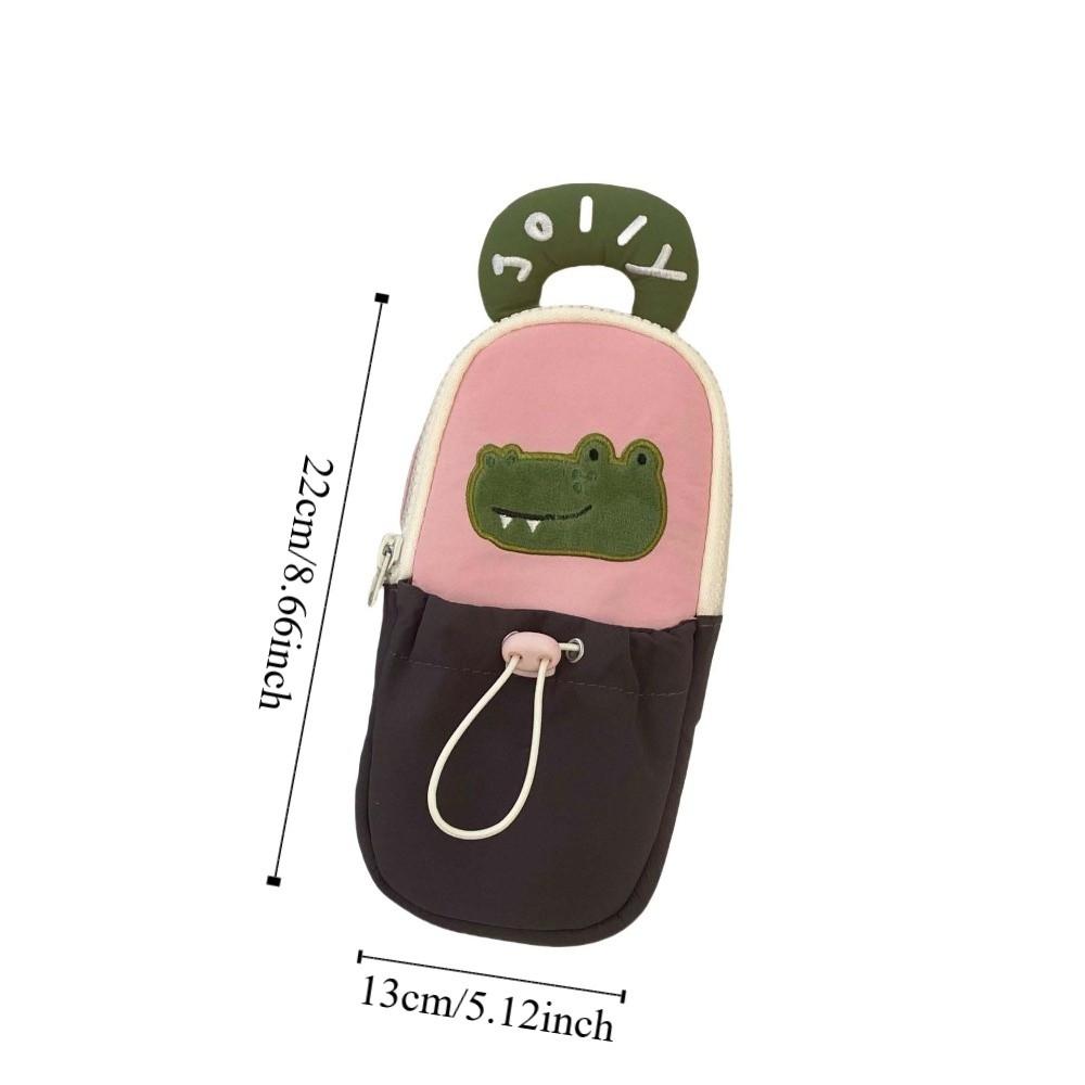 Large Capacity Korean Style Pencil Case Desktop Storage Animal Pencil Pouch Girls Children