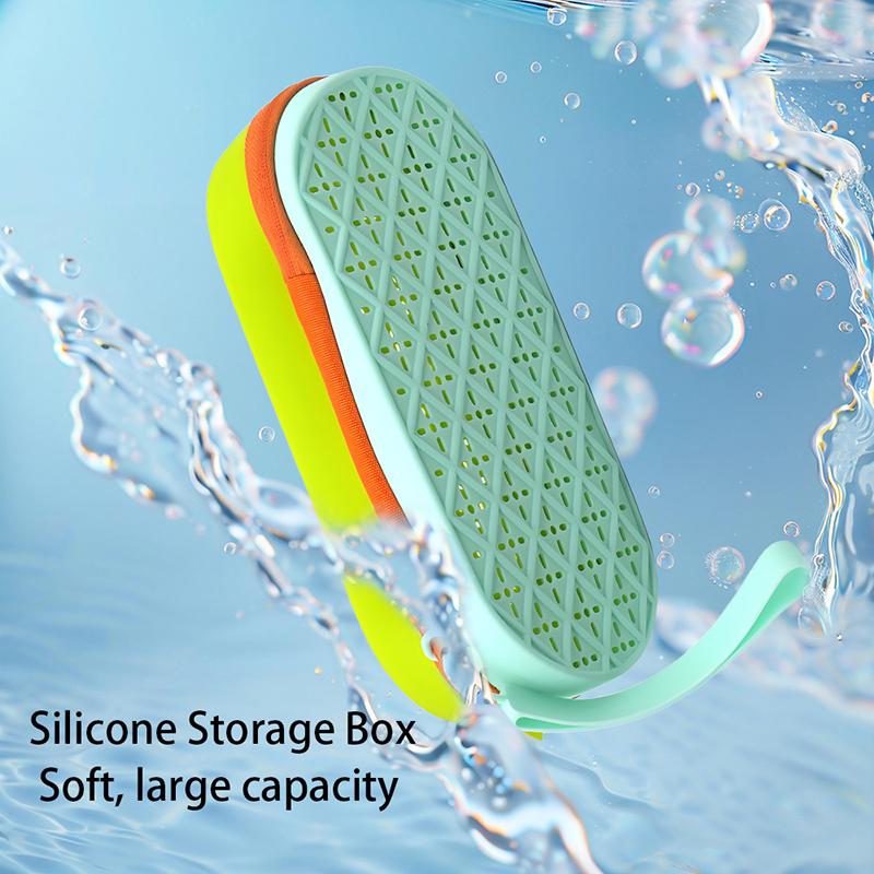 Silicone Swimming Glasses Organizer Protector Soft Glasses Case Swimming Gear Breathable Glasses Protector Student Products