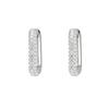 CRMYA Copper Gold Plated Earring Set For Women Color CZ Zircon Piercing Clip Hoop Dangle Earrings For Women Jewelry Wholesale