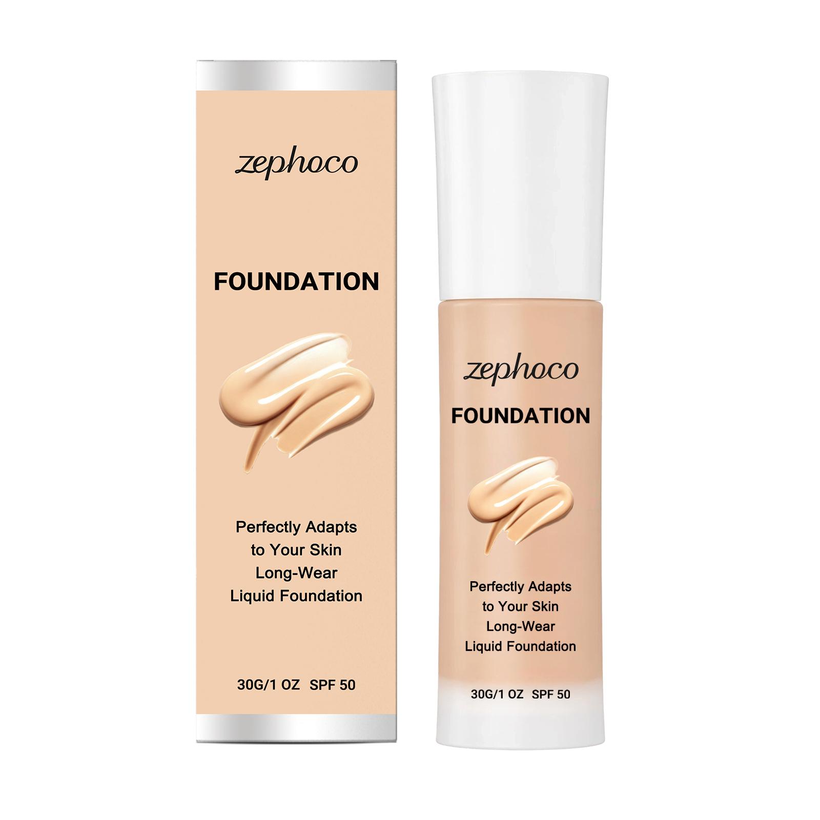 Long-lasting color-changing foundation Natural Color 30g