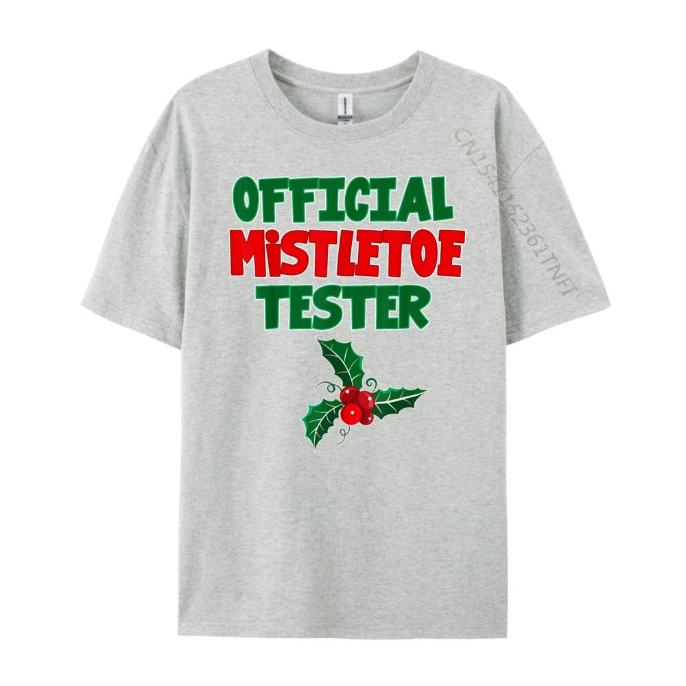 Official Mistletoe Tester Vintage T Shirt Unisex T Shirt Unisex Tshirts Big And Tall England Style Red And Black Graphic T Shirt