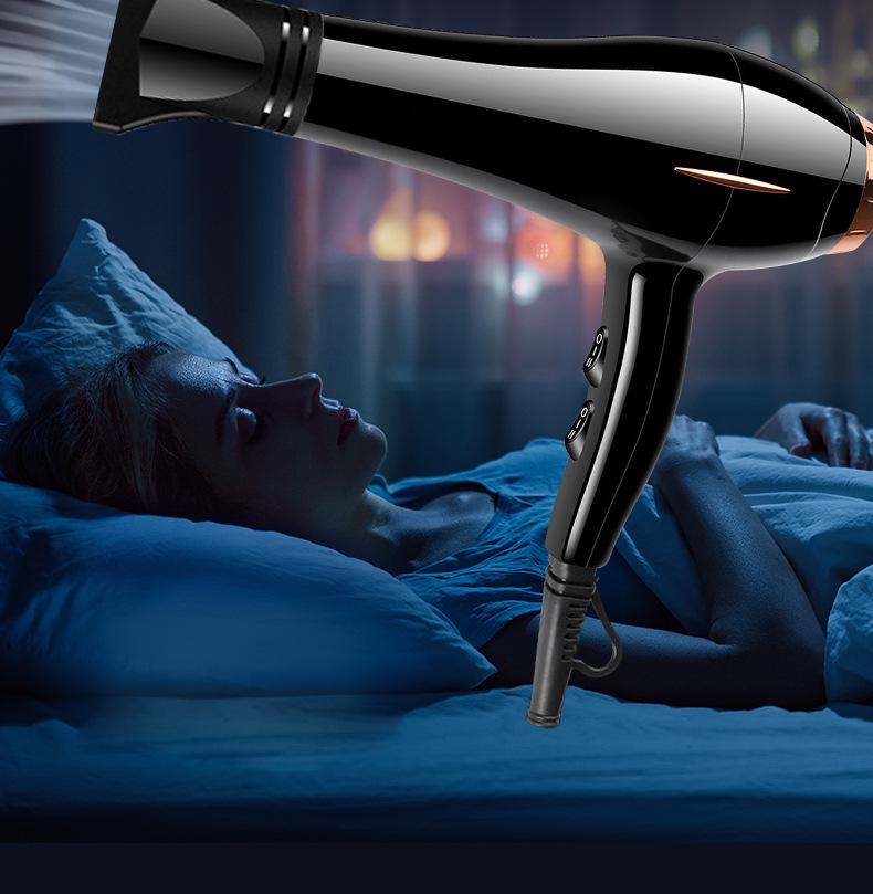 High-Power Salon Hair Dryer with Strong Wind and Negative Ion Care