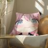 Cartoon Bang Dream! It'S Mygo!!!!!-Cute Pillow Case Double-Sided Plush Sofa Cushion Covers Organic Breathable Invisible Zipper