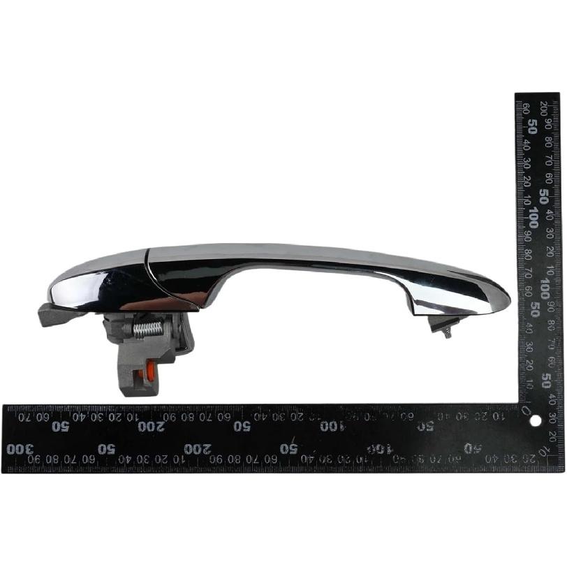 735592026 735592012 Left Right Car Outer Door Handle Compatible For Fiat/500 2007-2020 Compatible For Alfa Romeo/147 2000-2010(A Pair)