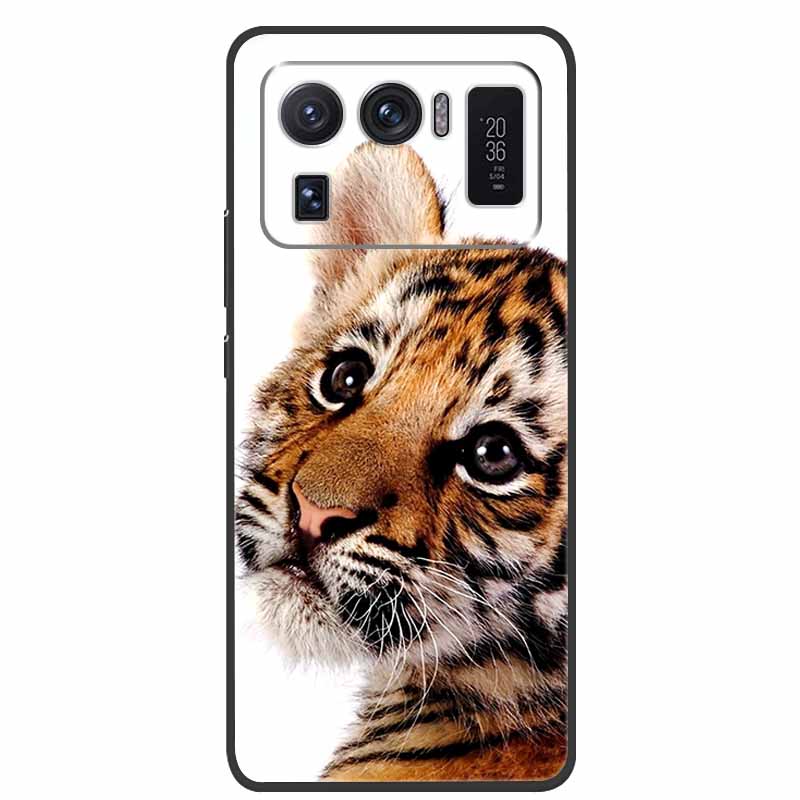 For Xiaomi Mi 11 Ultra Case 6.81 Shockproof Soft silicone TPU Back Cover Cases For Xiaomi11 Ultra Phone fundas Mi11 Ultra Cute