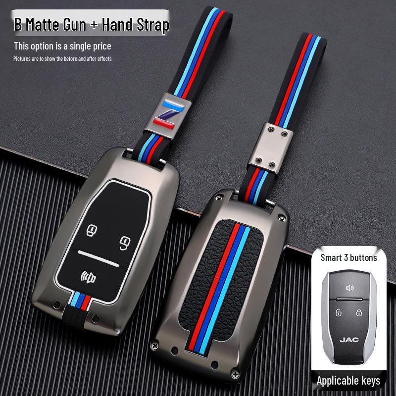 Sihao Car Key Protective Covers: Compatible with X8, A5, X4, and E10X models; Unisex design with durable buckle closure.