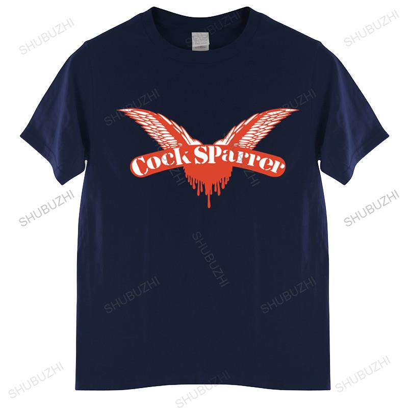

Мужская футболка уличной моды с круглым вырезом, модная брендовая футболка, черная, COCK SPARRER CLASSIC WINGS, рок, панк, европейский размер, оверсайз, унисекс L