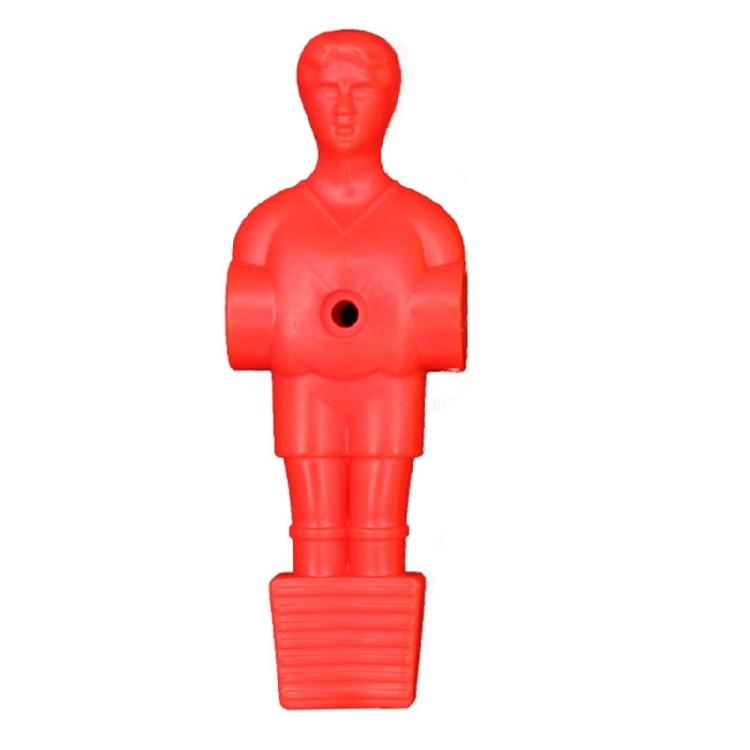 Set med 8 miniatyr fotbollsspelare Ersättningsdel för bordsfotbollsfigur Fotbollsspelare Figurer för Bordsfotbollsspel