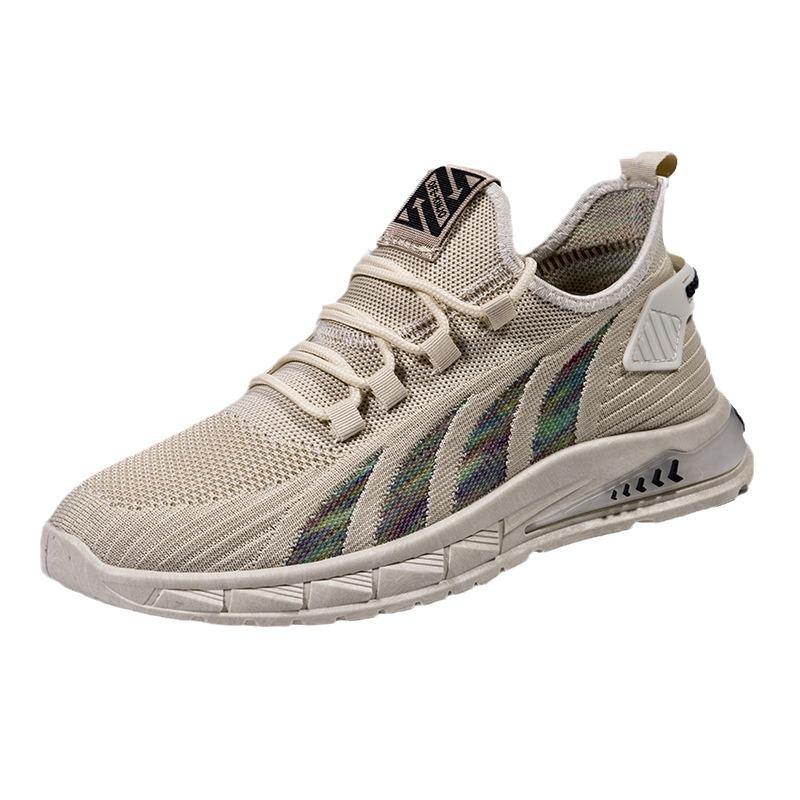 Large Size Large Feet Single-layer Fly-woven Mesh Sports and Leisure Shoes