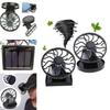 Premium Quality Clip-on Solar Cell Fan With Energy Saving Sun Power Cooling Design