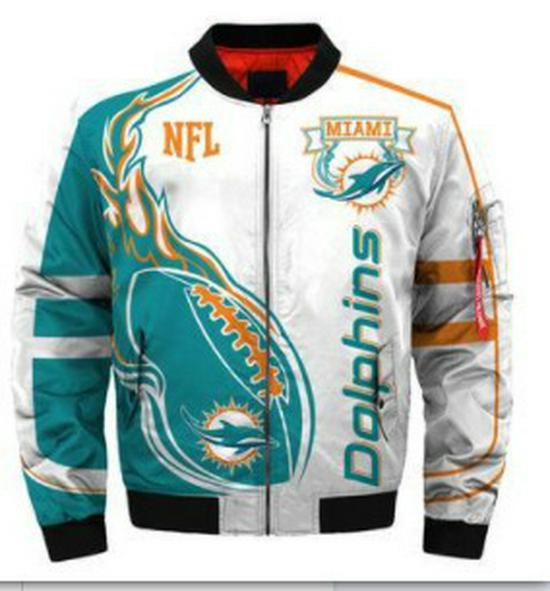 Herren NFL Falcons Team 3D-Druck Reißverschlussjacke