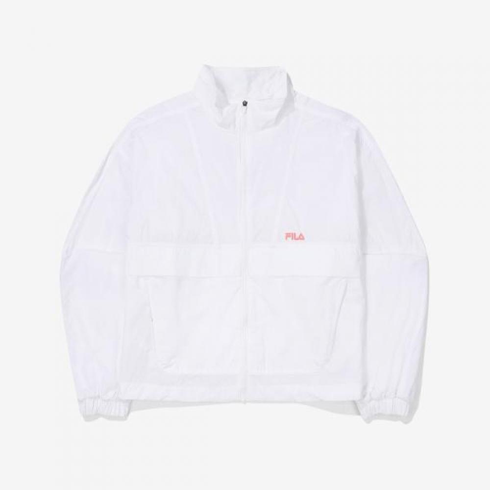Fila Lightweight Windbreaker Jacket Fs2jkf2253f Whi white/95