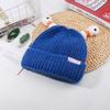 Big Head Funny Knitted Hat Cute Frog Wool Hat Women Autumn and Winter Warm Hat Women New Cold Hat