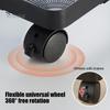Mobil CPU-stativ Justerbar Datatårnholder med 4 Låsehjul Lett å Flytte Ventilert PC-stativ Oppbevaringsholder