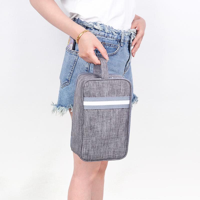 New Arrival Portable Cosmetic Bag with Wet & Dry Separation - Stylish Toiletry & Travel Storage Solution