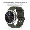 Cinturino Marine per Samsung Galaxy Watch 8 Classic 46mm Cinturino Sportivo in Silicone per Galaxy Watch 8 40mm 44mm Accessori Cinturino Braccialetto