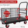 Belton Portable Foldable Hand Truck with Fence