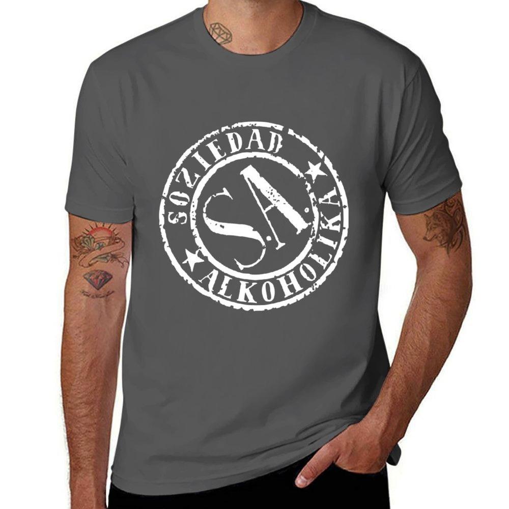 

Classic Men s T Shirt Made of Cotton, Fun and Noble Men s Clothing, Summer New Short Sleeved, Suitable for Daily Wear S серый
