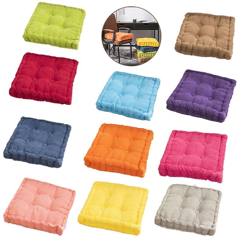 Sofa Seat Nonpilling Cushion Soft Seating Washer Square Nonfading Polyester