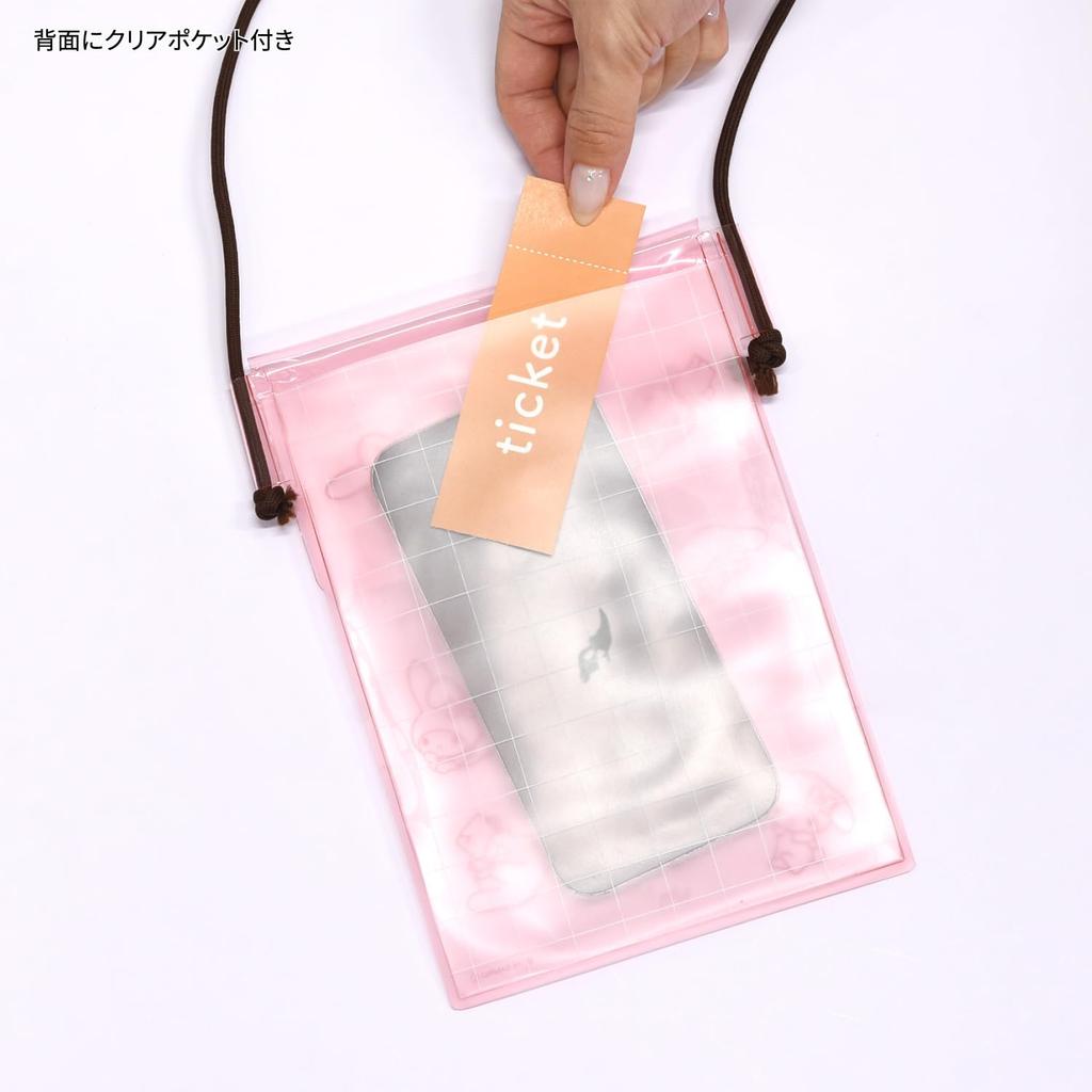 Gourmandise Sanrio Characters IIIIpocket Clear Smartphone Pouch My Melody SANG-530MM