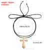 Accessories Temperament Flannel Rope Retro Cross Variety Wear Clavicle Chain Personality Creative Necklace Women