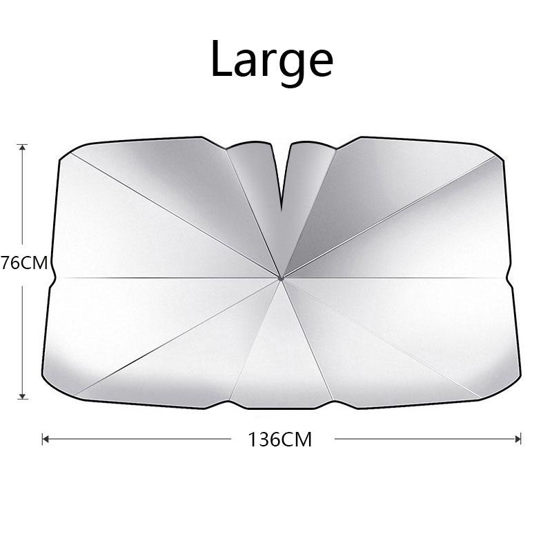 

LEIBOO Автомобильный солнцезащитный козырек на лобовое стекло, передний солнцезащитный козырек, складной летний зонт, аксессуары для защиты салона автомобиля